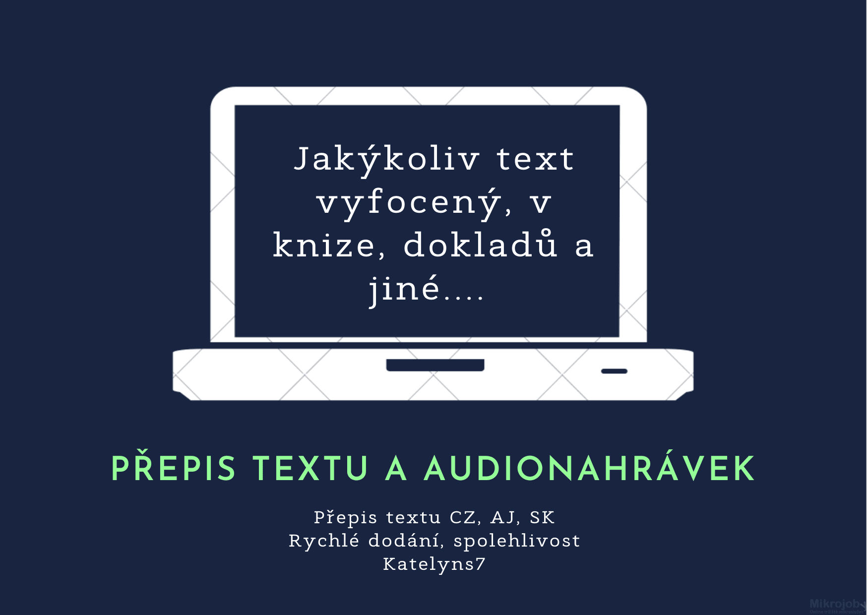 17792Přepis textu a audionahrávek
