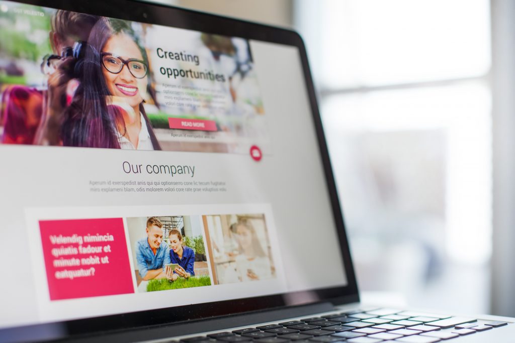 429Moderní single-page web na míru – SEO-friendly